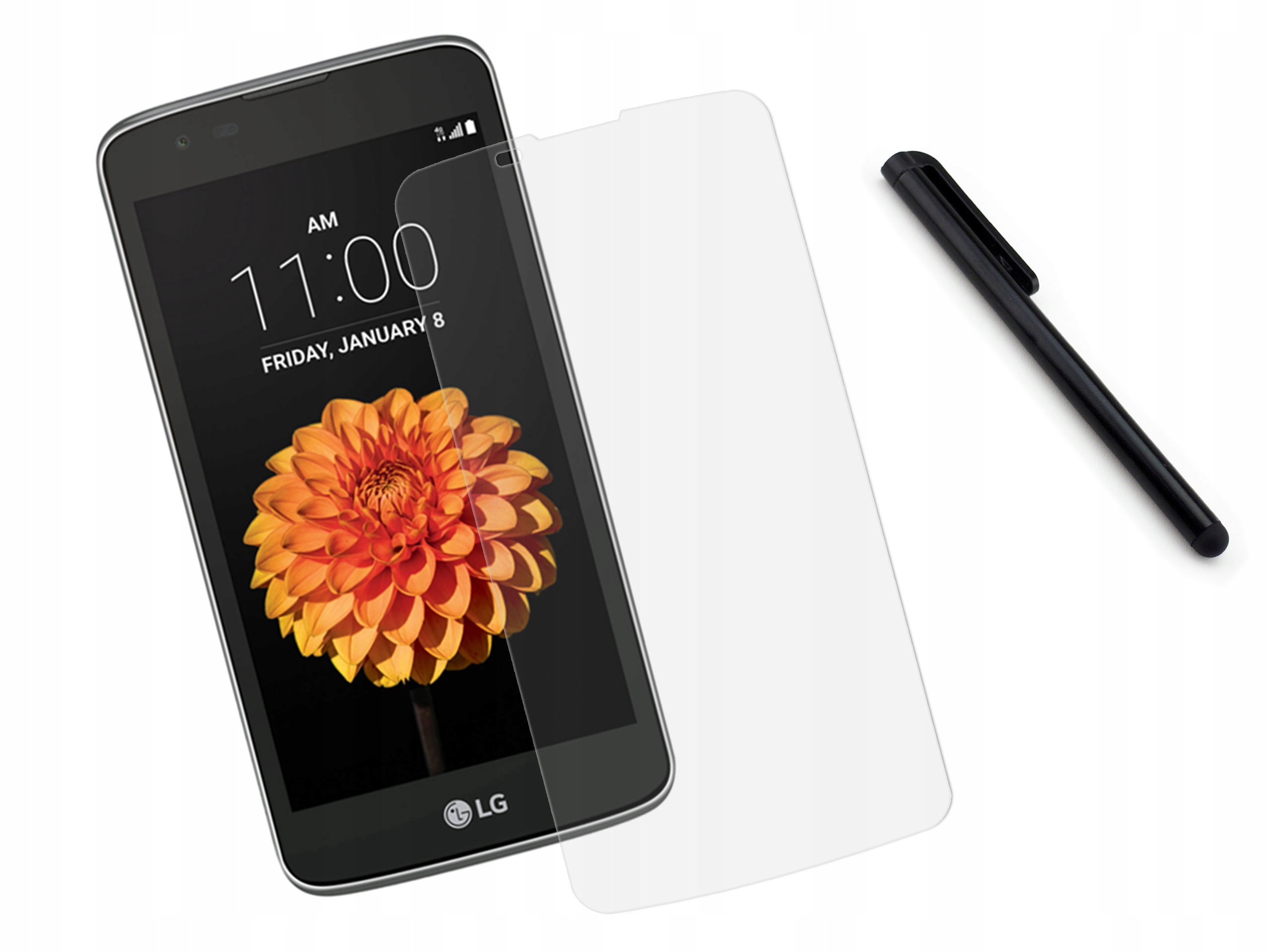 

Zaokrąglone Szkło hartowane 3D Lg K7 Przezroczyste