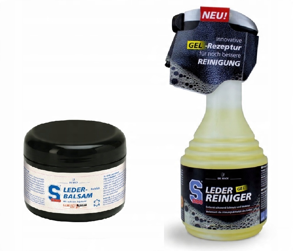 

Zestaw do skór S100 Leder Balsam Reiniger 500ml