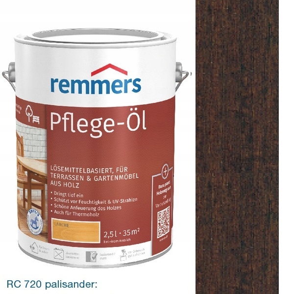 PFLEGE-OL Olej Tarasowy REMMERS 2,5 l PALISANDER