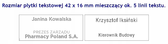 PIECZĄTKA MODICO NOMO 2 1/2 BIAŁA OPRAWKA EAN (GTIN) 4260100140020