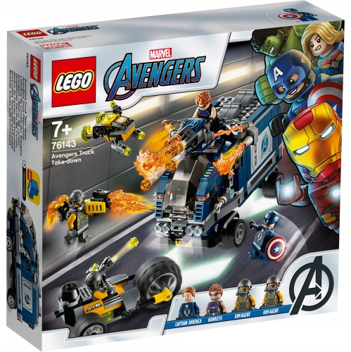 Lego 76143 Heroes Zastavení kamionu
