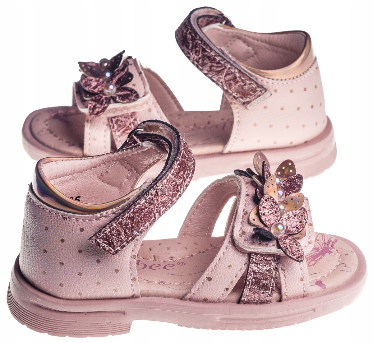 

Clibee Sandały Dziecięce Dziewczęce Różowe 24