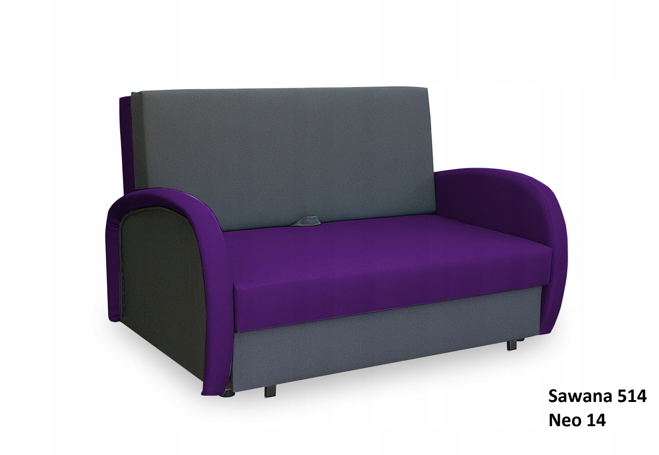 Sofa amerykanka rozkładana, sofka, dwójka ZUZIA 2 Kolor wielokolorowy