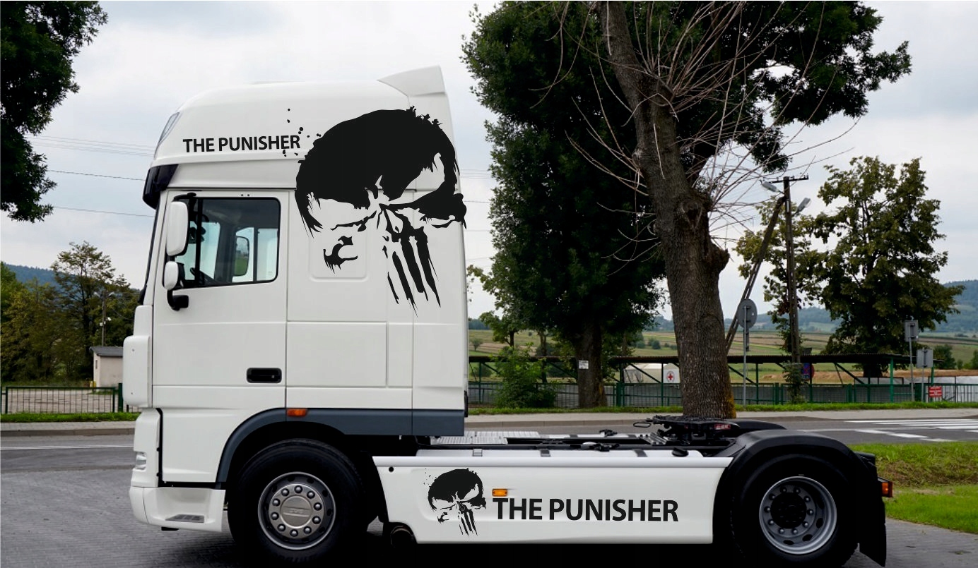 NAKLEJKI MERCEDES VOLVO FH 4 PUNISCHER DAF XF 106 Producent Oracal