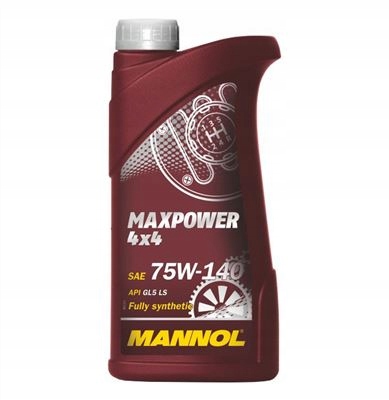 

Olej przekładniowy 75W-140 Hypoid Lsd Mannol 1l