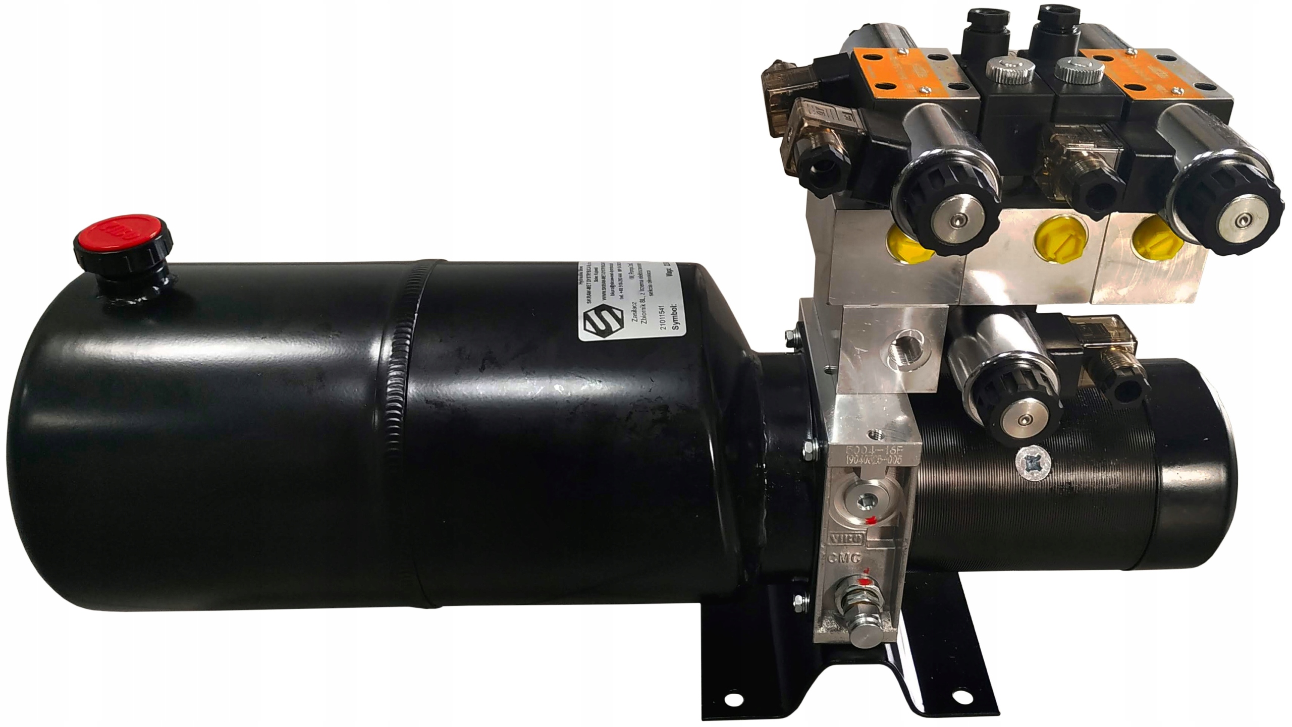 AGREGAT HYDRAULICZNY 12V 1,6kW 2,0cm3 8L SEK PŁYW. Numer katalogowy części 2045.12.16.20.8AYA5