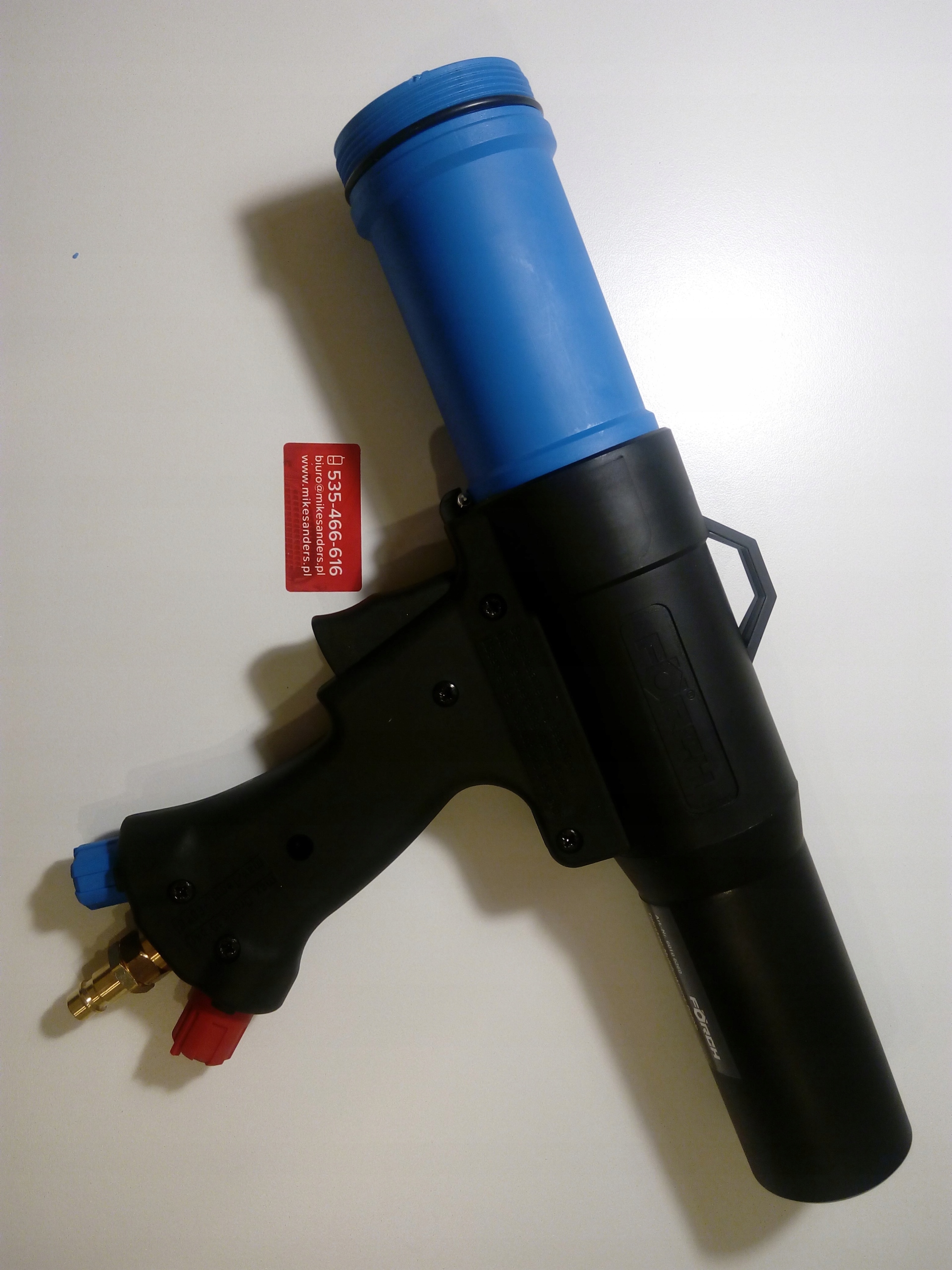 Pistolet do mas natryskowych Forch Sika Berner gun Marka Forch