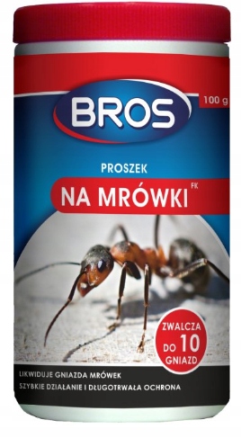 

Bros Proszek Na Mrówki 100G Likwiduje Gniazda