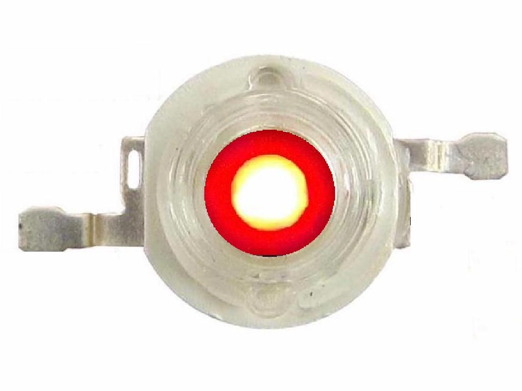 

Dioda Power Led Czerwona Red 1W Epistar 630nm