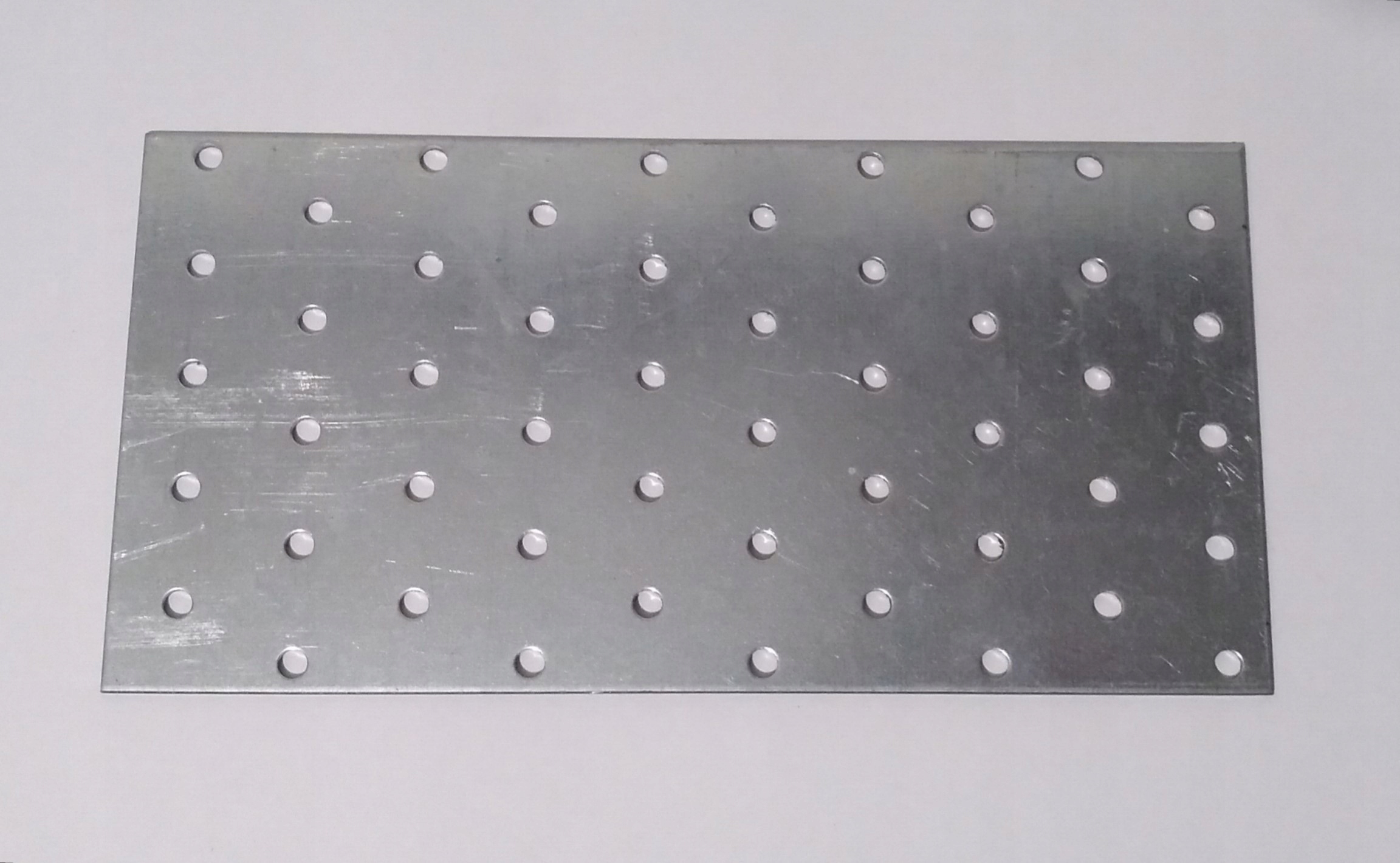 

10 x Płytka perforowana Łącznik płaski 100x200 2mm