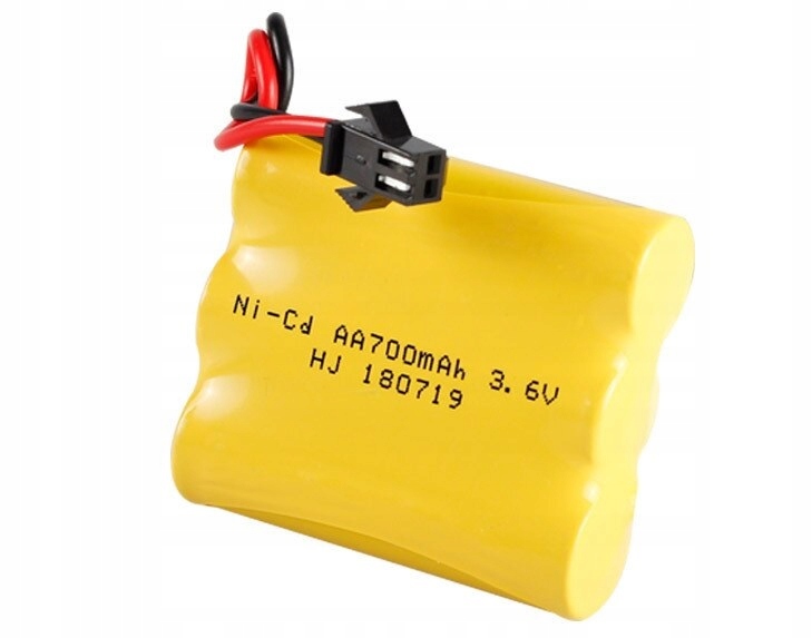 

Bateria 3.6V 700mAh Akumulator Ni-cd Aa Rc do Auta
