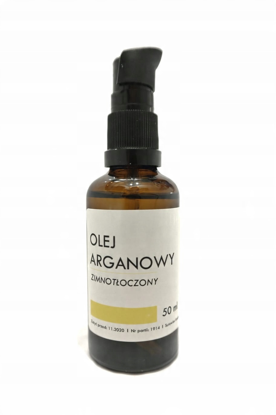 

Olej Arganowy 100% surowy zimnotłoczony pompka50ml