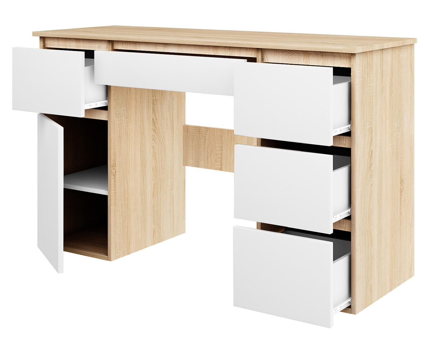 BIURKO MEGAN S SONOMA SZUFLADY SZKOLNE POD LAPTOP Kolekcja Biurka Agat Meble