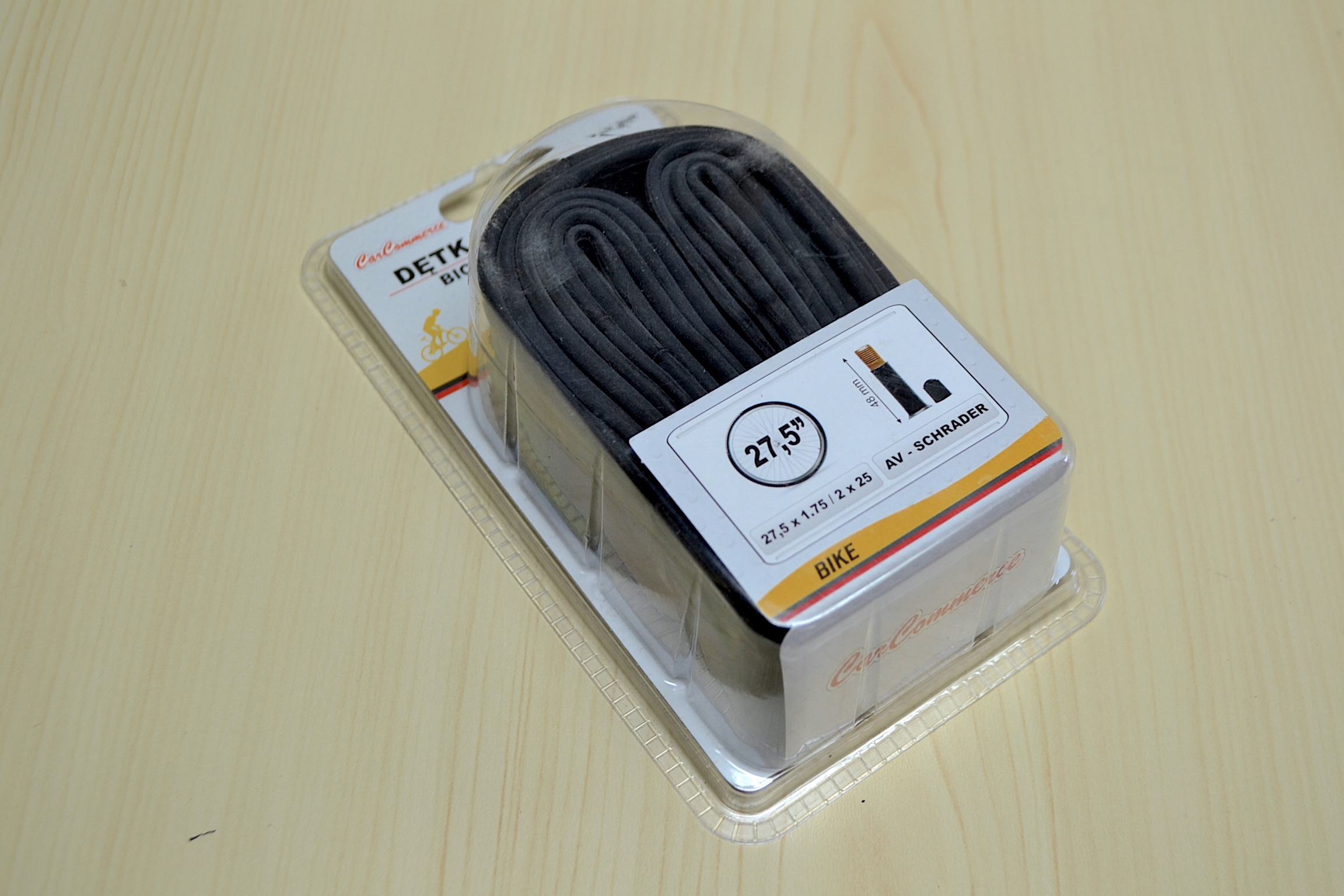 DĘTKA ROWEROWA 27.5x1.75/2.25 48MM AV SAMOCHODOWY