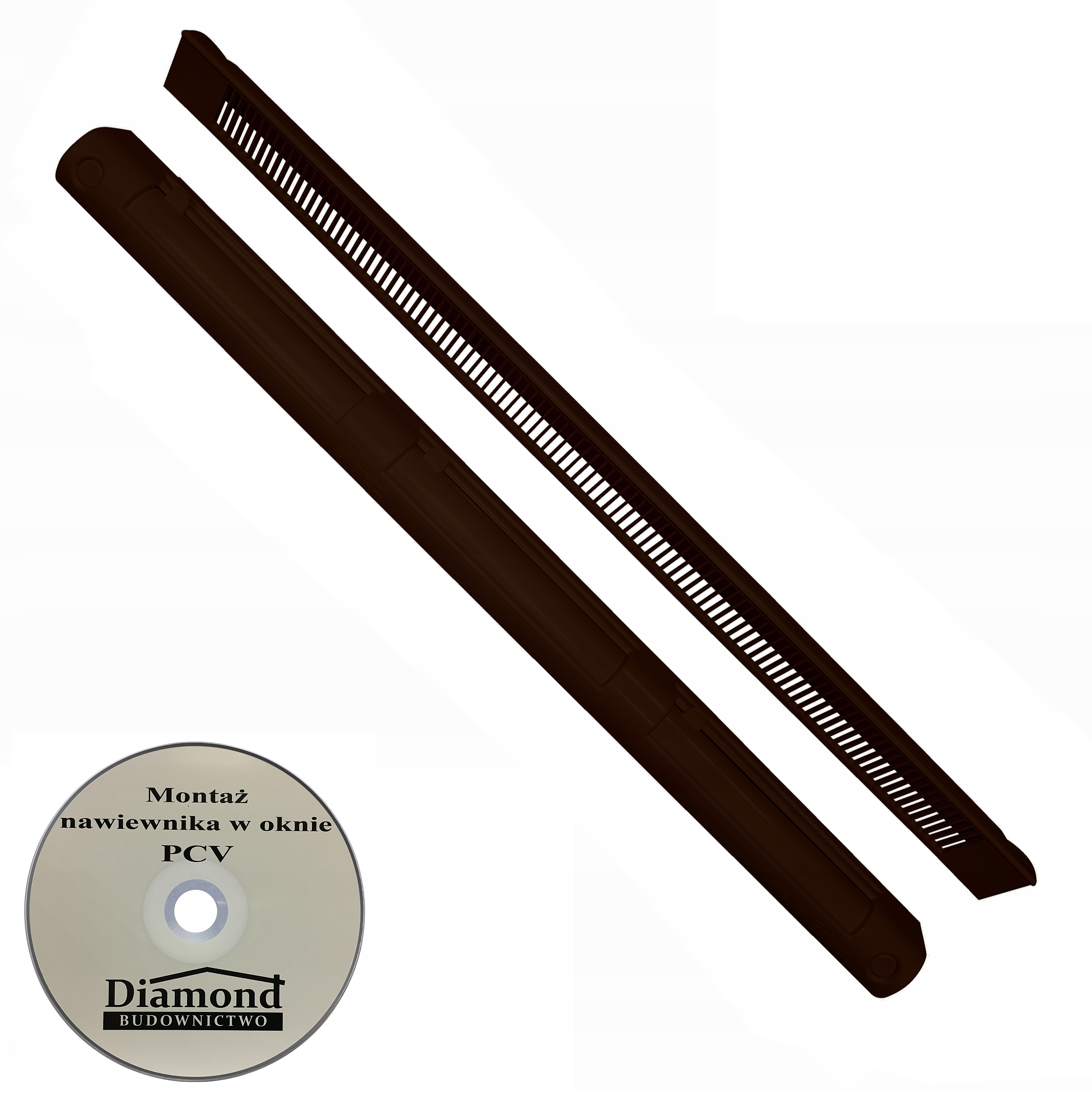 Nawiewnik ciśnieniowy VENTEC VT 501 CIEMNY BRĄZ