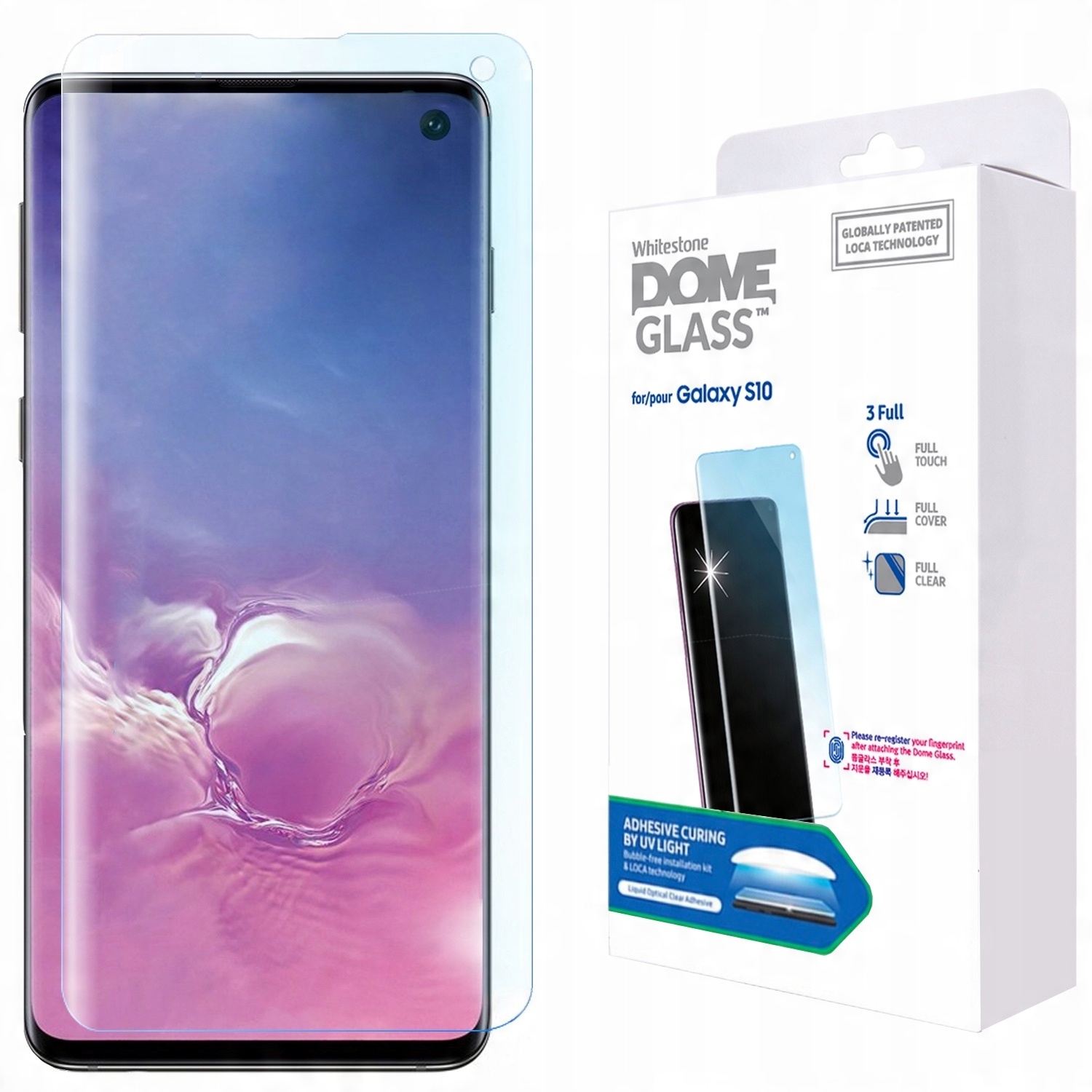 

Szkło Do Galaxy S10 Zestaw Naprawczy Whitestone