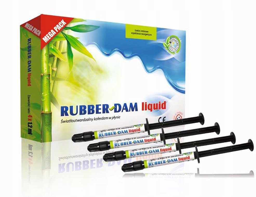 

Rubber Dam Liquid_cerkamed_płynny Koferdam 4*1.2ml