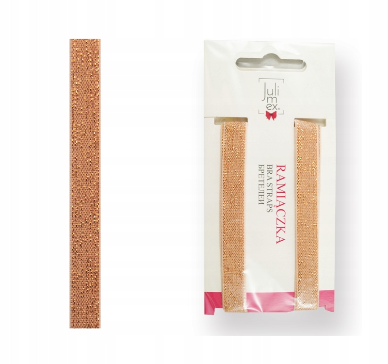 

Julimex Ramiączka szer 10 mm RB-443 różowe złoto