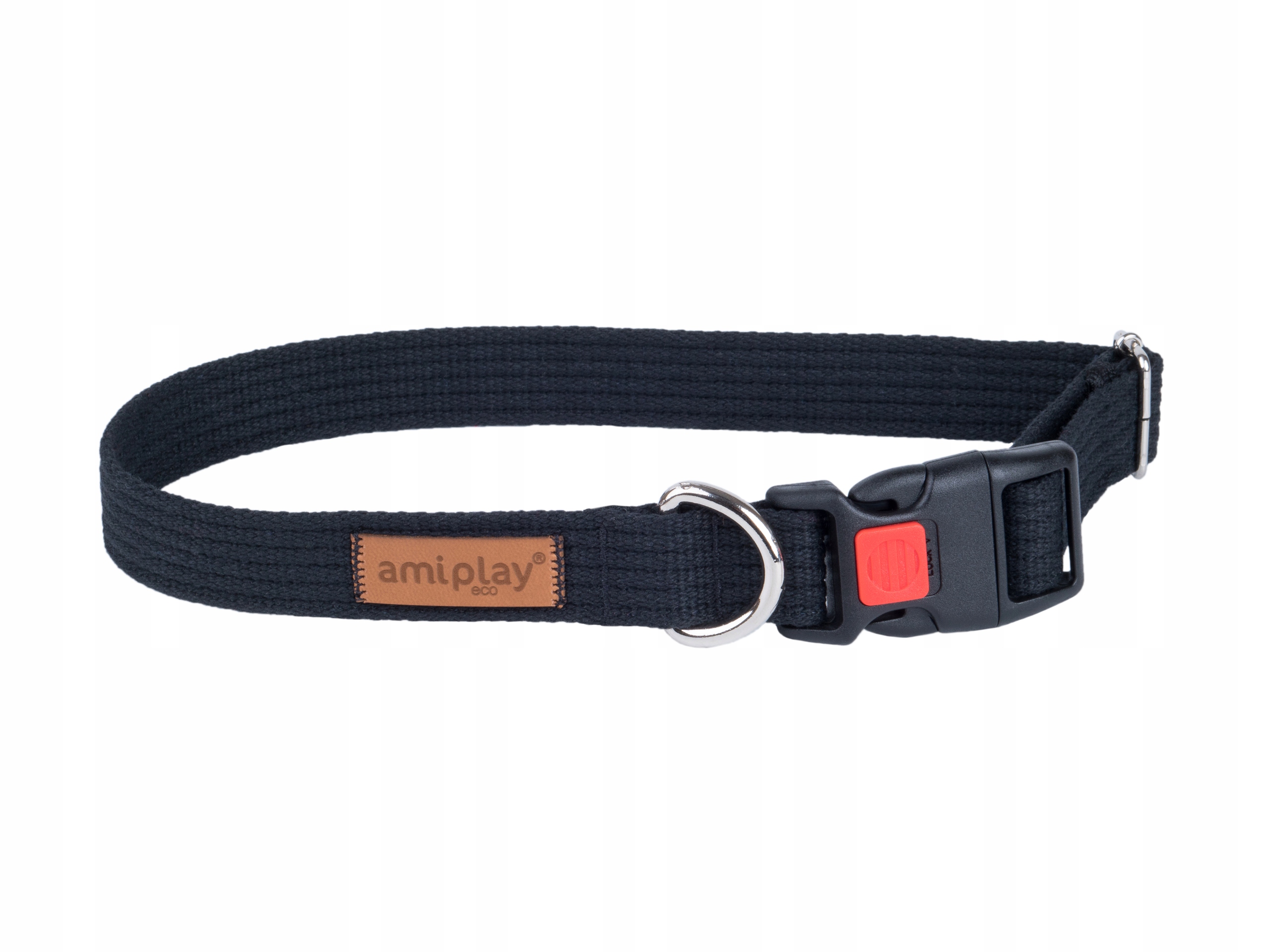 

Amiplay Obroża reg. z blokadą Cotton L 40-60x2,5cm