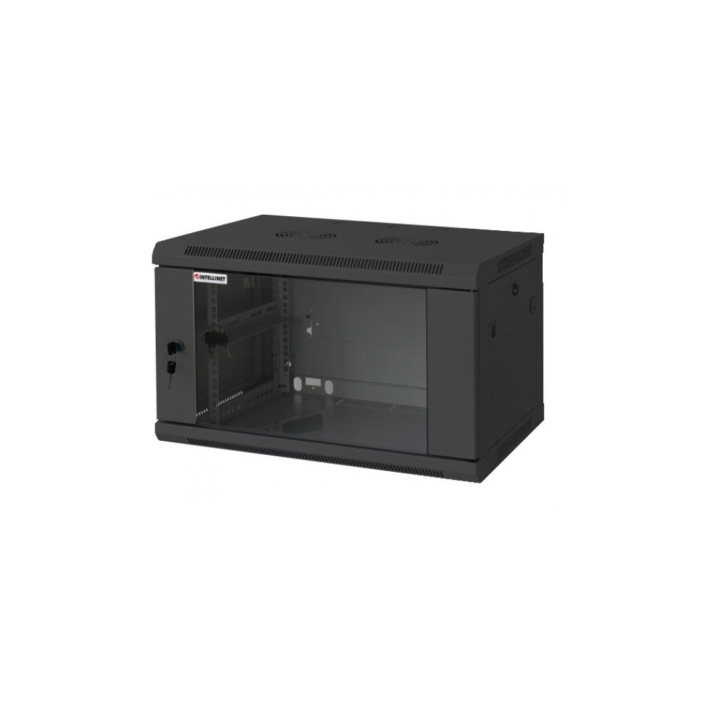 

Szafka Wisząca Złożona 9U 600x450 Rack 19 Szklane
