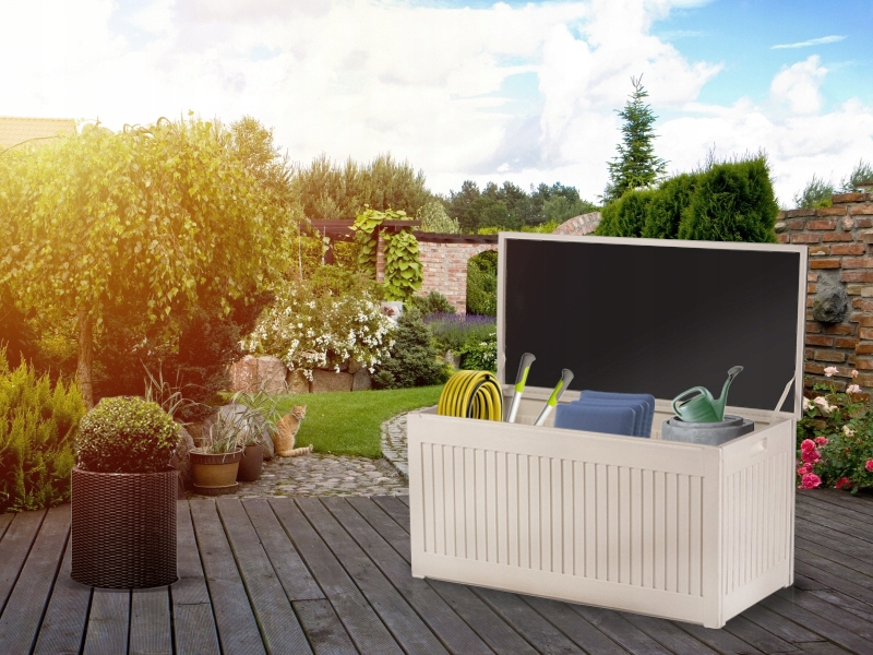 SKRZYNIA OGRODOWA KUFER TARAS BALKON PLONOS 270L Kod producenta 4822