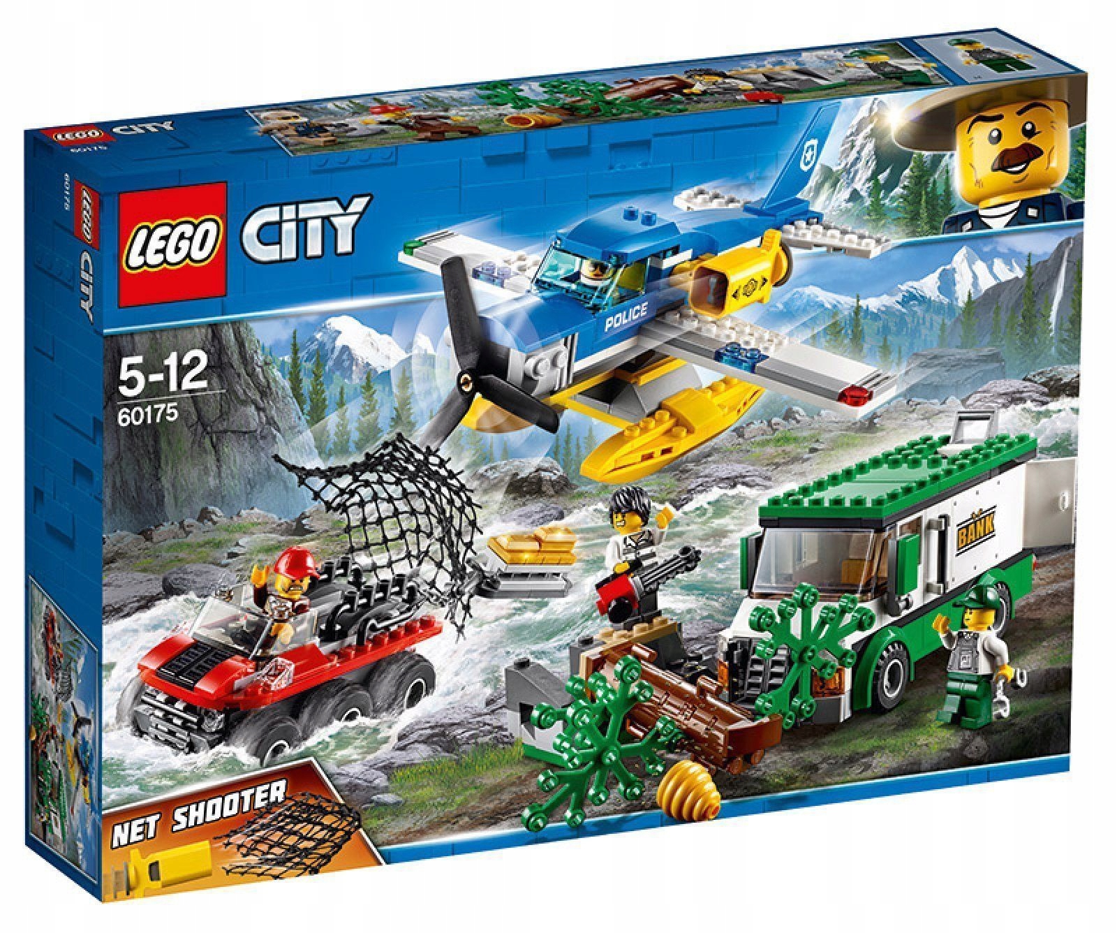 LEGO CITY 60175 Napad nad Górską Rzeką Policja 11089059796 - Allegro.pl