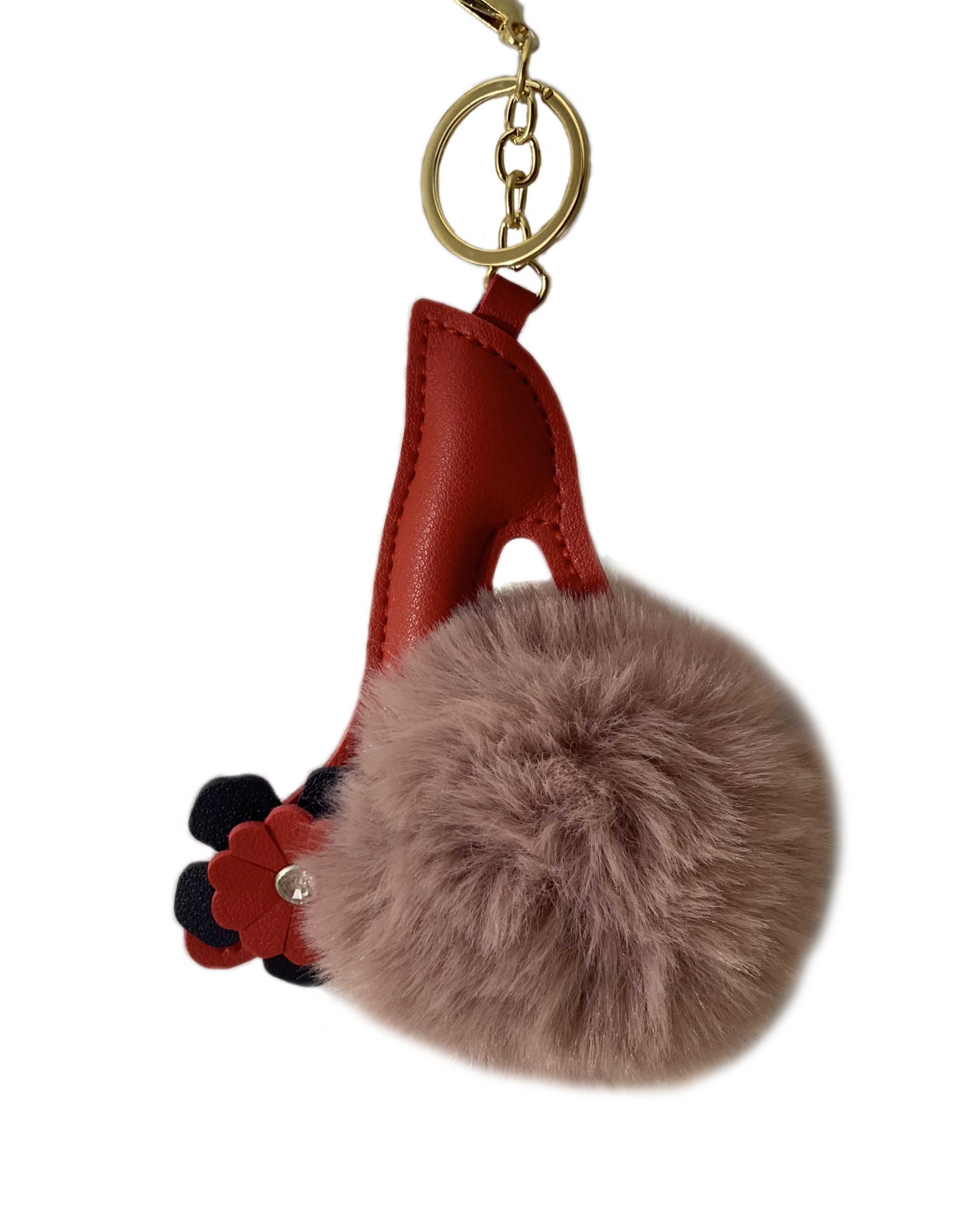 

Brelok Pompon But Zawieszka Keychain Futerko