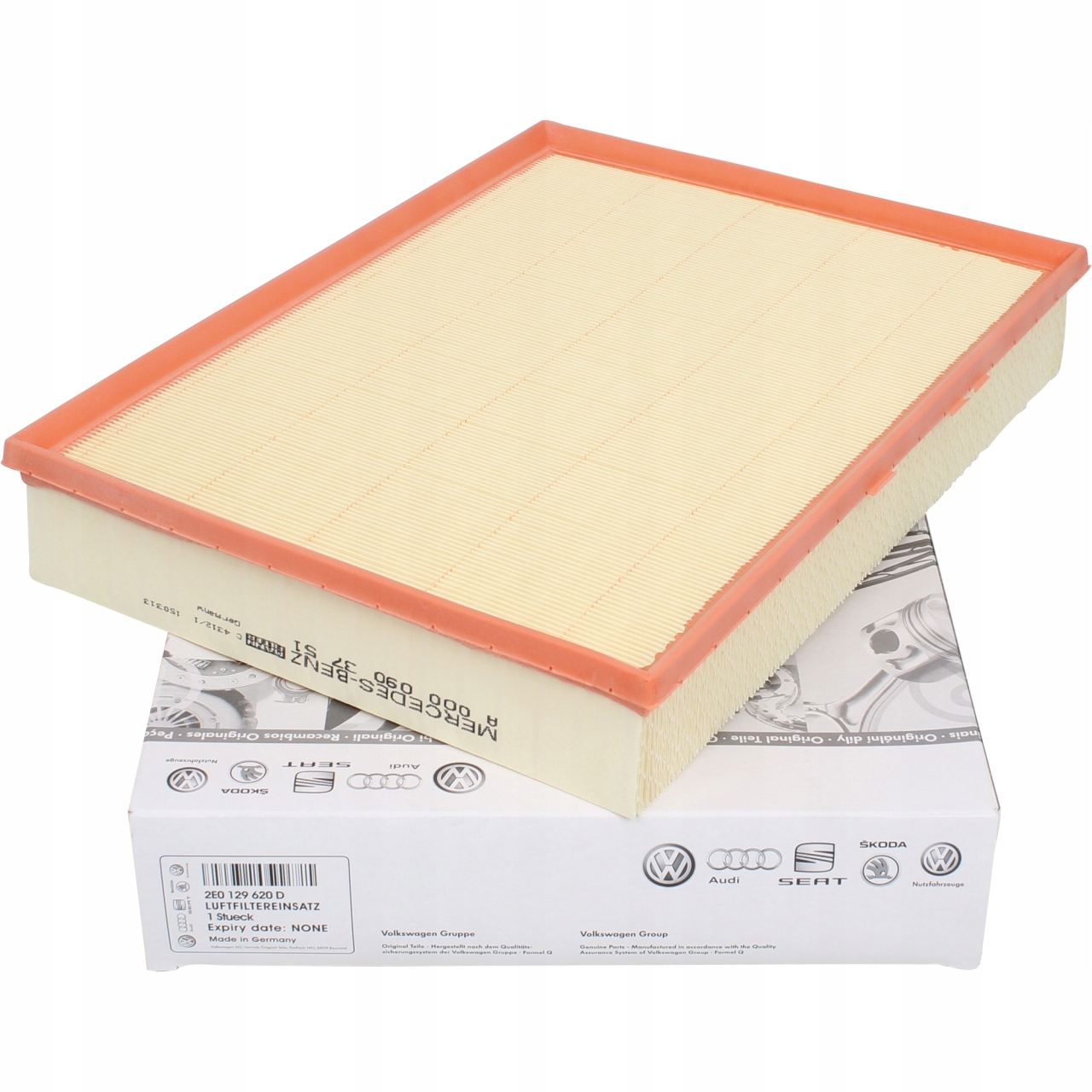 2E0129620D - КАРТРИДЖ ВОЗДУШНОГО ФИЛЬТРА VOLKSWAGEN CRAFTER ОРИГИНАЛ