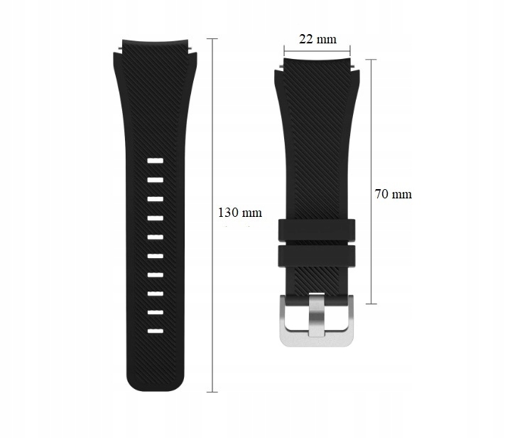 PASEK DO HUAWEI WATCH 2 PRO / GT / GT 2 Marka Huawei