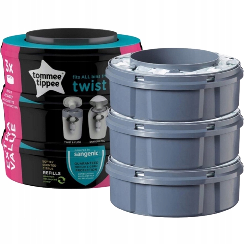 

Tommee Tippee Wkłady Sangenic Hygiene Plus Tec x 6