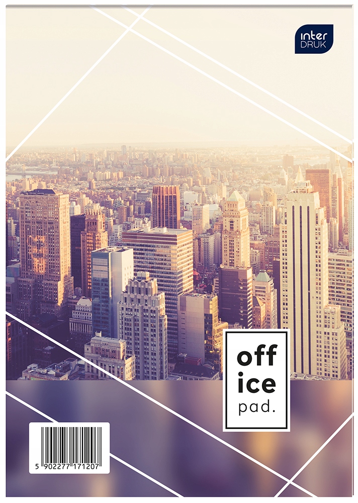 Blok biurowy notes A4/100K w linię klejony Kod producenta 5902277200068