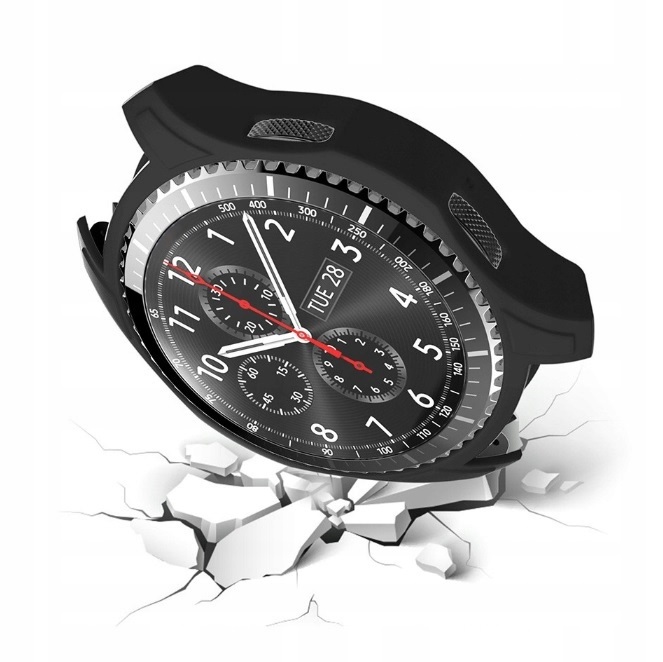 

Etui osłonka tarczy Samsung Gear S3 Frontier Black