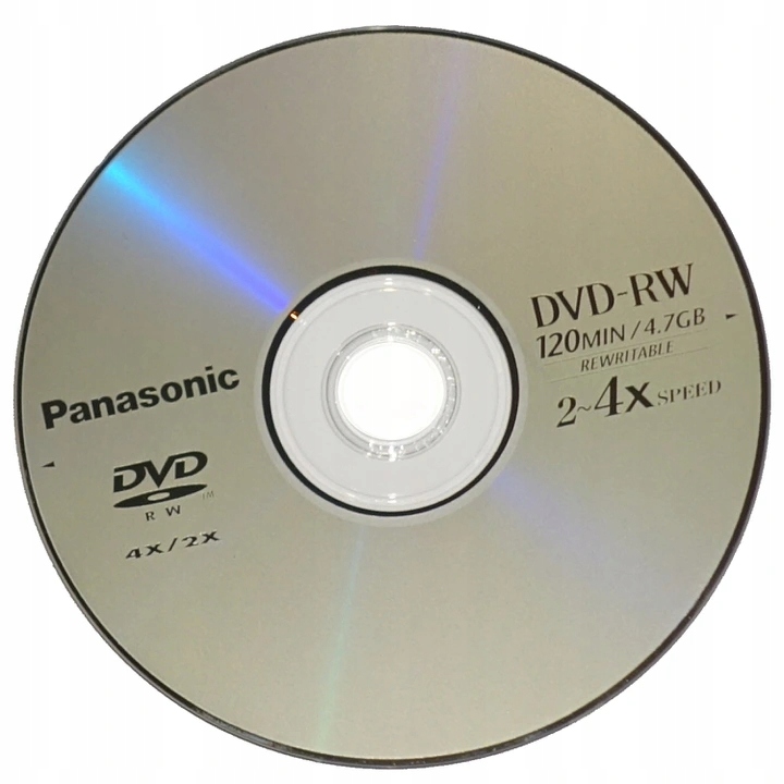 

Płyty Panasonic dvd-rw wielokrotny zapis C 10 szt
