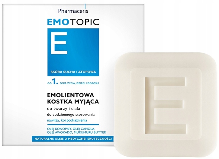 

Pharmaceris E emolient kostka myjąca do ciała 100g