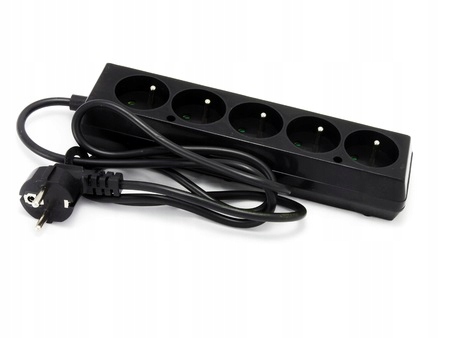 Przedłużacz pięciokrotny PS-570/ 10m POLSKI ( 3x1,5) gruby przewód 16A