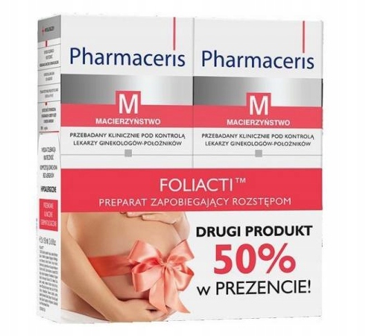 

Pharmaceris M Foliacti Rozstępy Ciąża Duopak x2