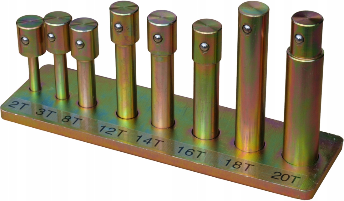 ADAPTERY DO PRASY PINY TULEJE NASADKI - PRASA Waga produktu z opakowaniem jednostkowym 10 kg