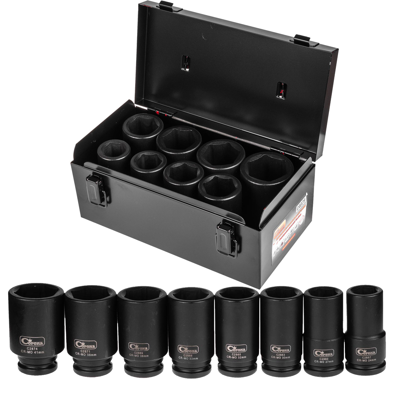 CORONA C4029 ZESTAW NASADKI UDAROWE 3/4 24-41mm