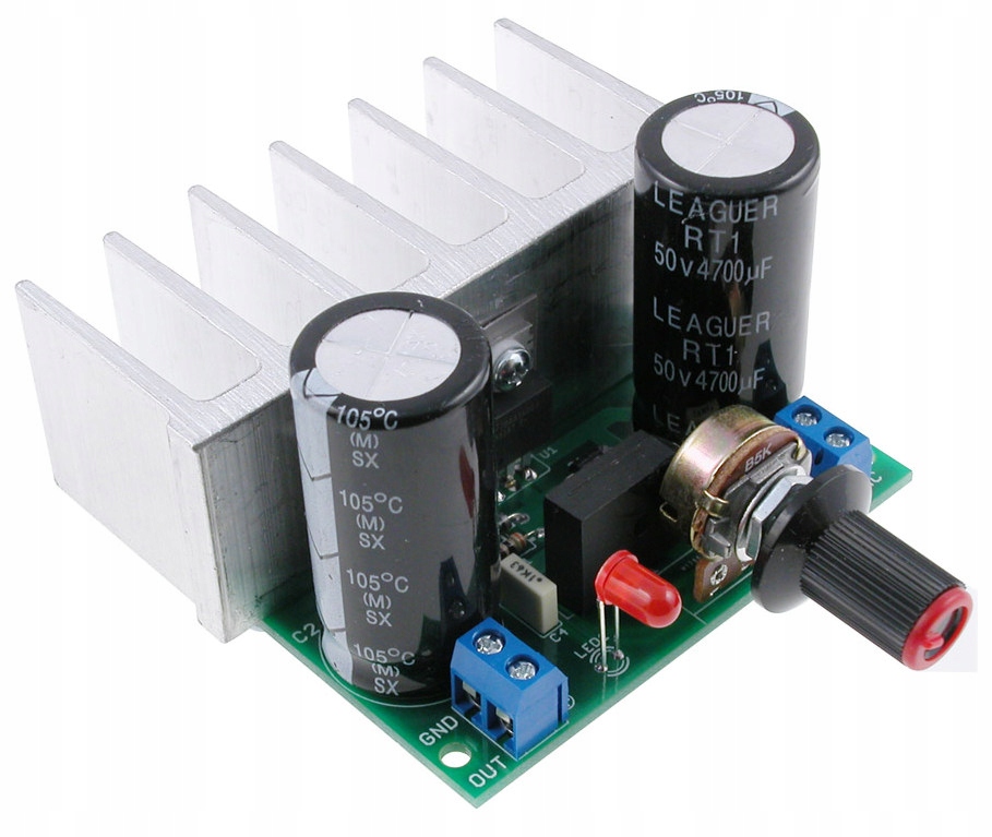 

Regulowany zasilacz uniwers.1.5-32V 3A Diy AVT1731