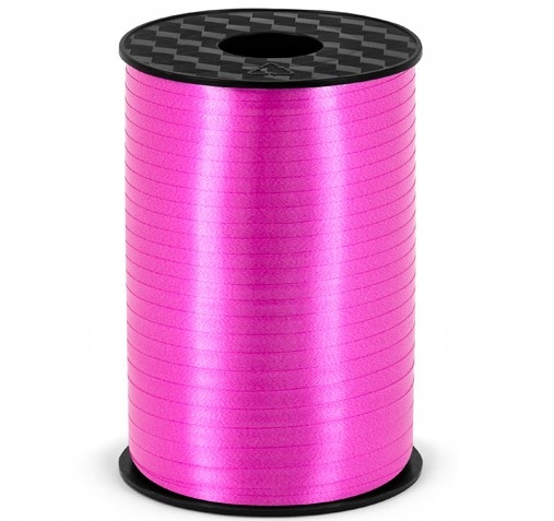 

Wstążka plastikowa, fuksja, 5mm/225m PRP5-080