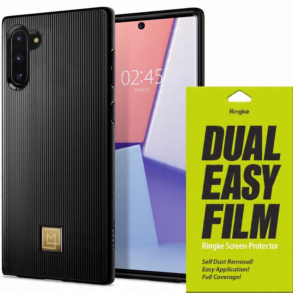 

Etui Do Note 10 Spigen La Manon + 2x Folia Rgk