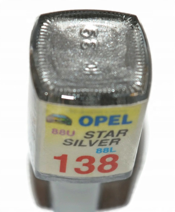 

138 88U 88L Opel Silver Lakier Zaprawka Do Rys Ara