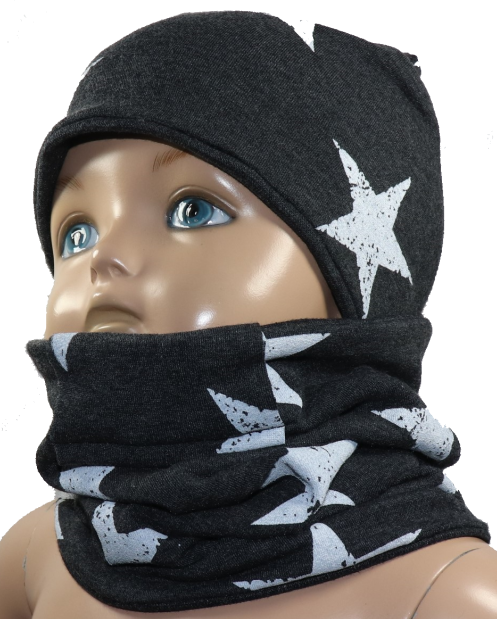 

Czapka i Komin Komplet Dla Chłopca 42-52