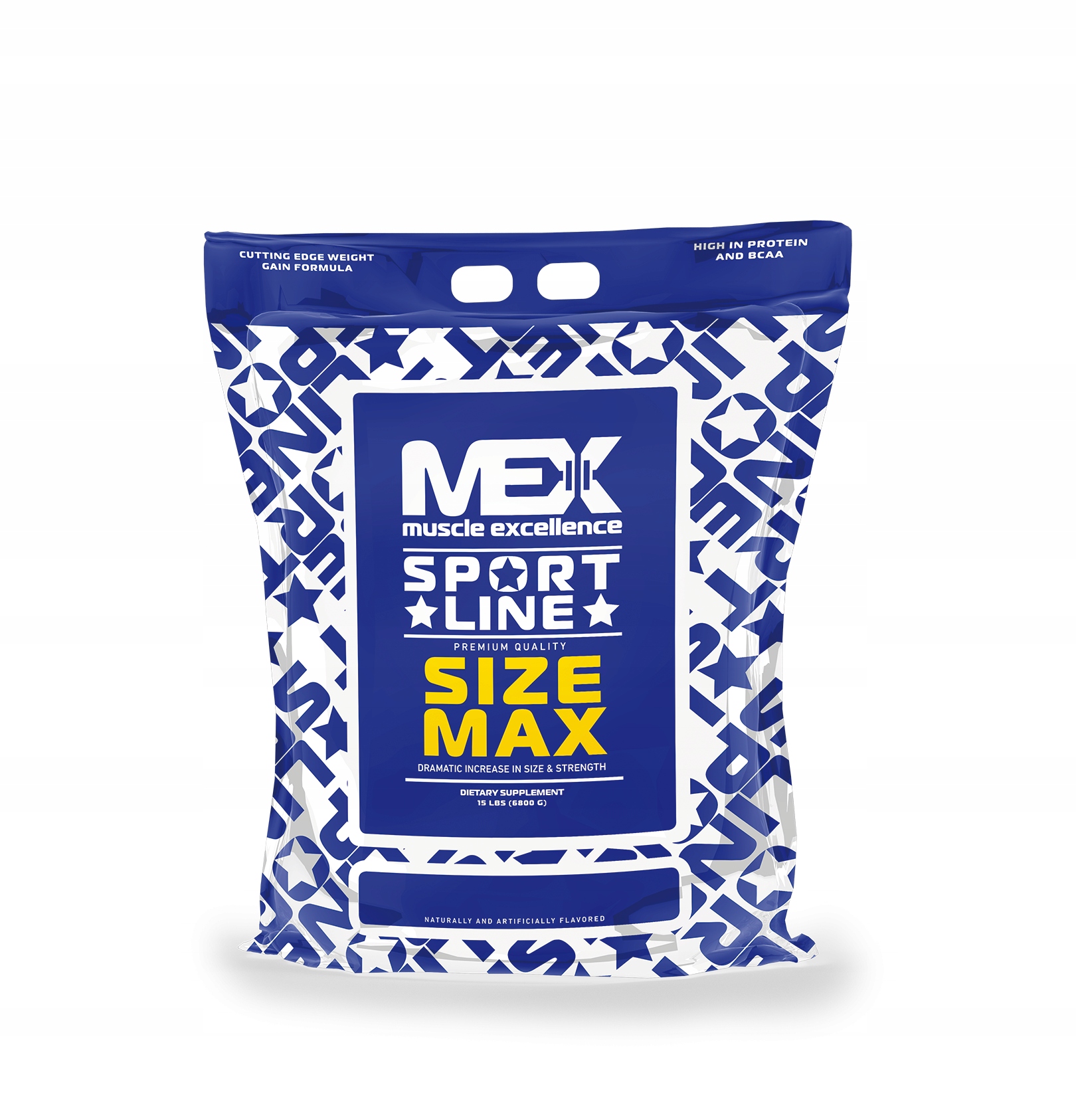 Mex Size Max 6800g Gainer Whey Protein Wpc Mass Masa Příchuť: Jahodová