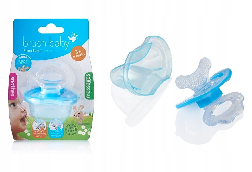 

Brush-baby smoczek gryzak na ząbkowanie od 3 mies
