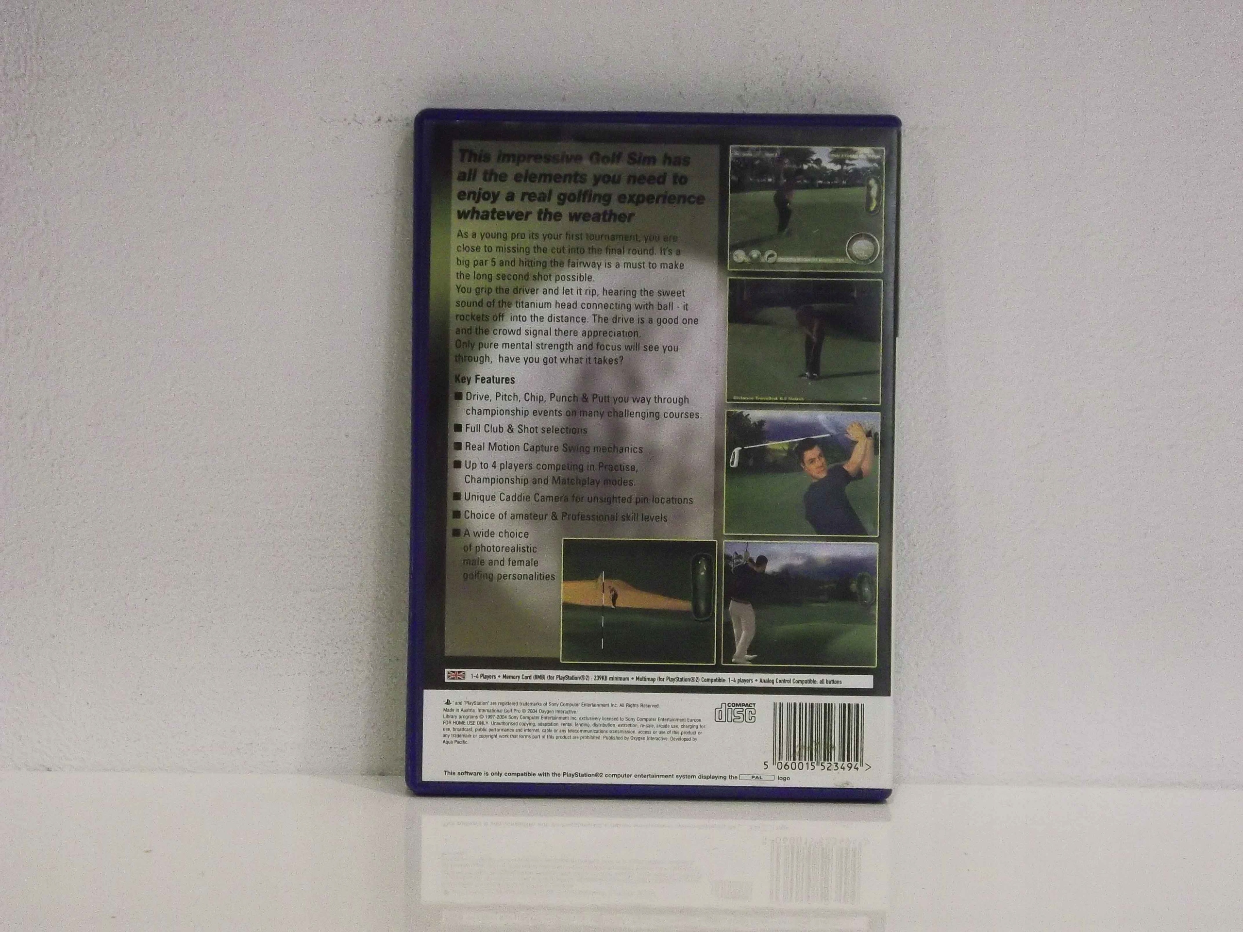 INTERNATIONAL GOLF PRO PS2 Tematyka sportowe