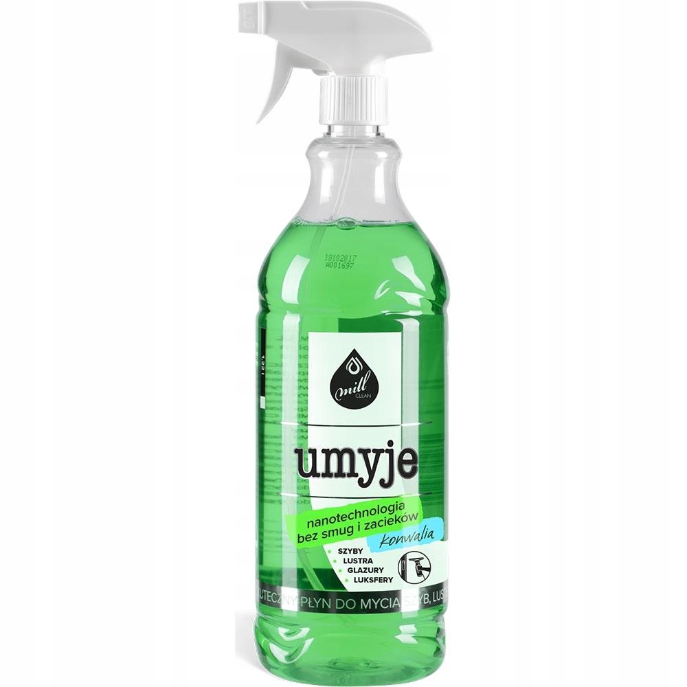 

MILL Clean Umyje płyn do szyb i luster konwalia
