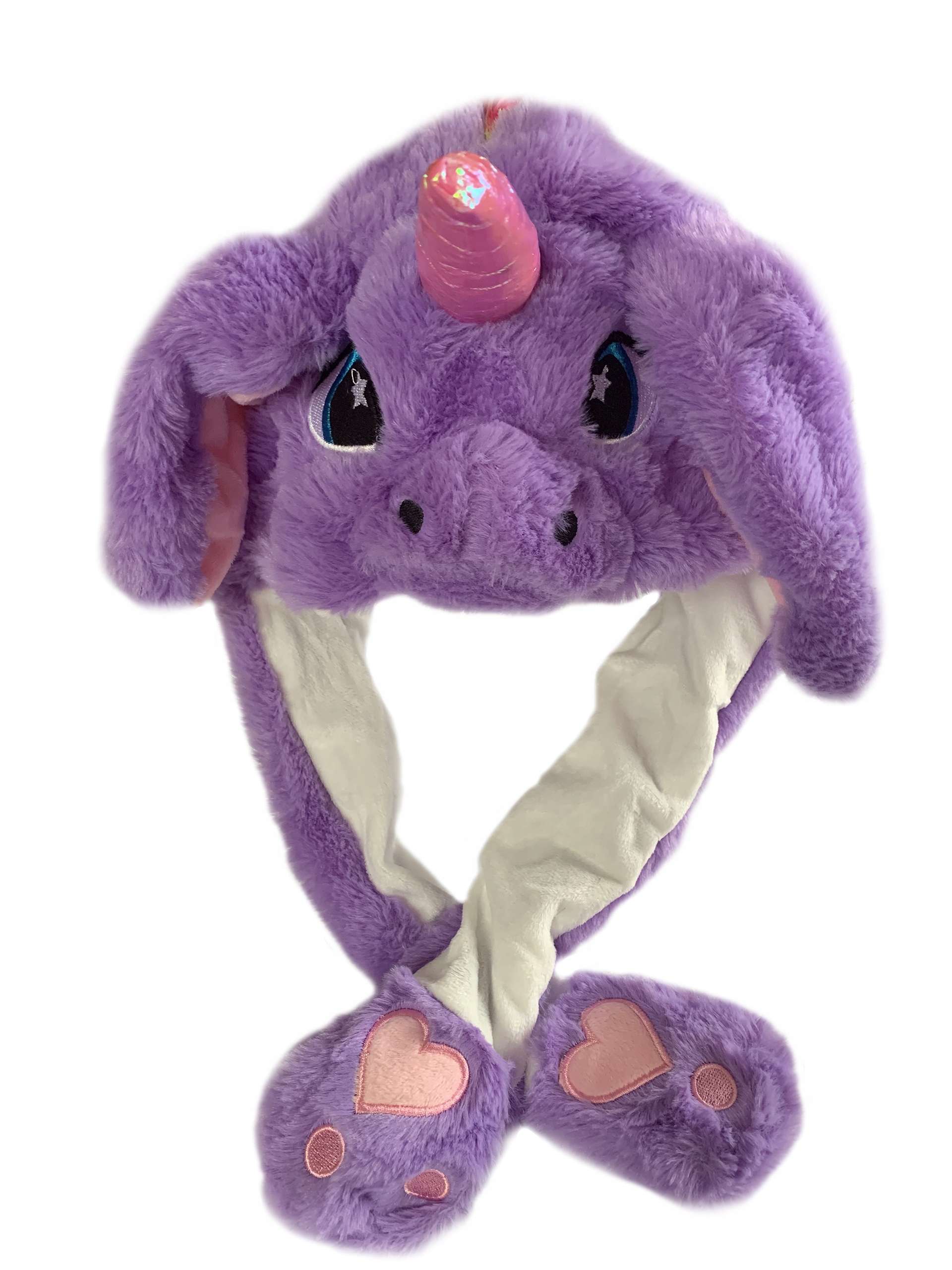 CZAPKA Z RUCHOMYMI USZAMI JEDNOROŻEC SŁOŃ HIT! Materiał dominujący inny