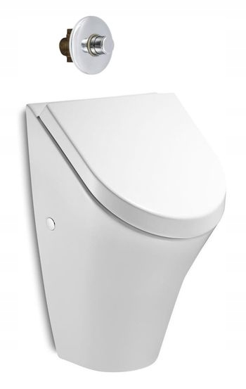 Pisoár Nexo s krytom a podomietkovým ventilom. Komplet