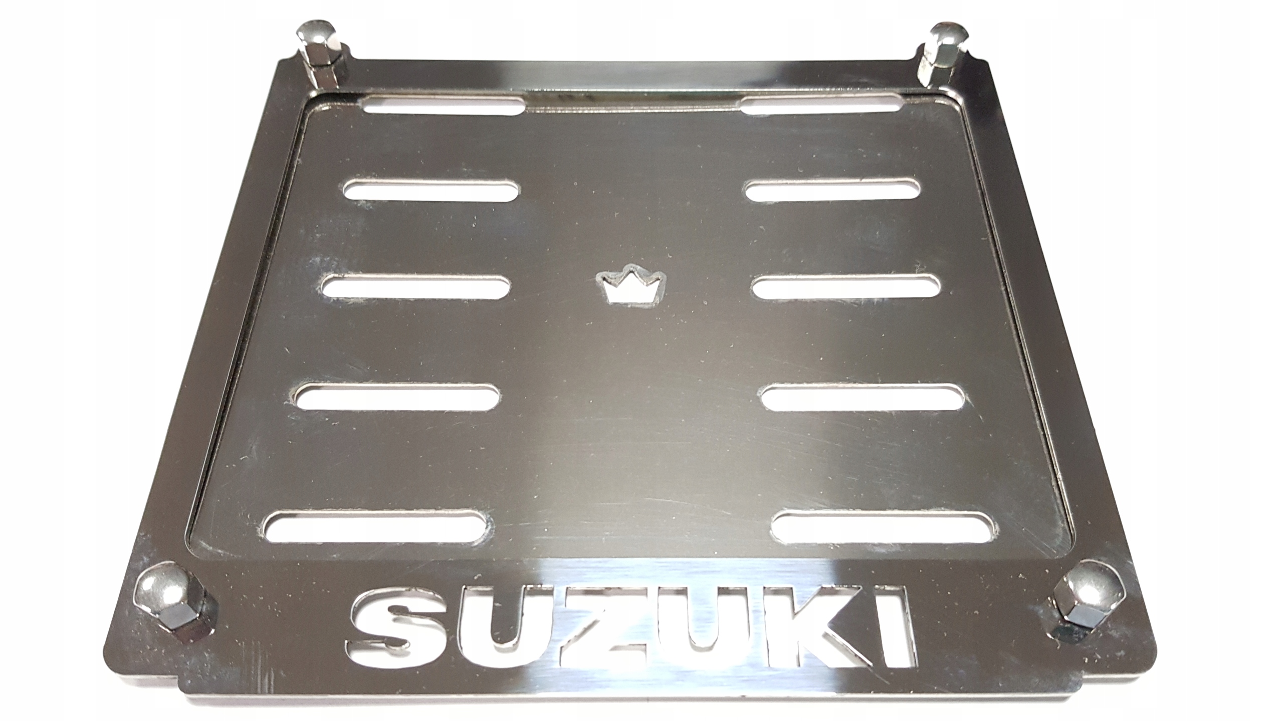 RAMKA TABLICY REJESTRACYJNEJ MOTOCYKLA SUZUKI